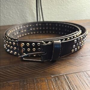 Cabi studded leather belt